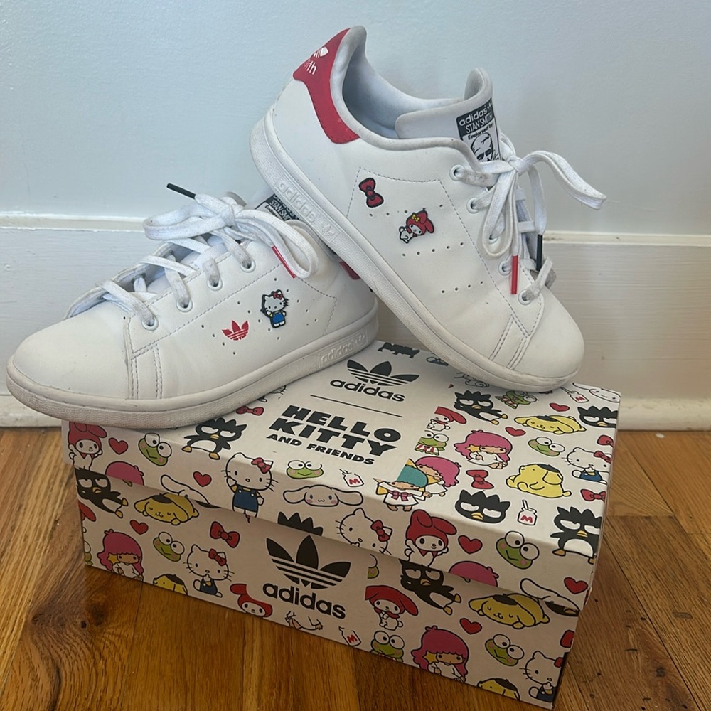Adidas x Hello Kitty White Sneakers